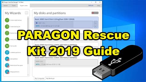 paragon usb rescue